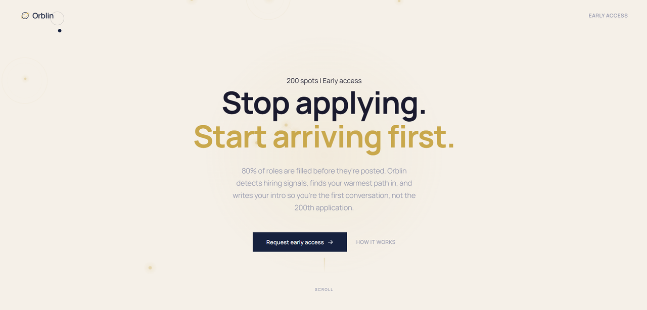 Orblin.ai screenshot